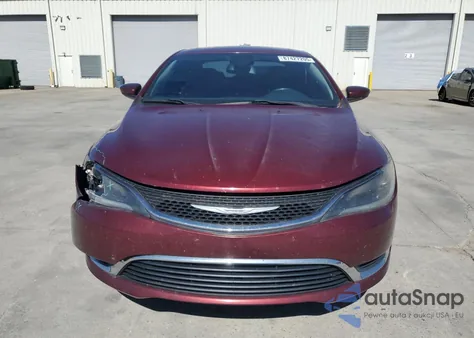 2015 Chrysler 200 Limited из США, поврежденный, VIN 1C3CCCAB0FN632566